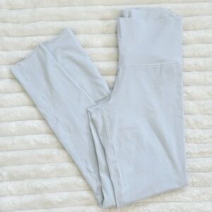 TNA by Aritzia Full Length Cotton Raw Hem Leggings Light Blue Womens XS